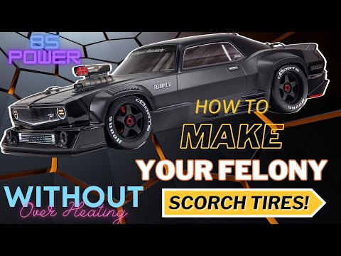 1/7 FELONY 6S BLX Street Bash All-Road Muscle Car RTR