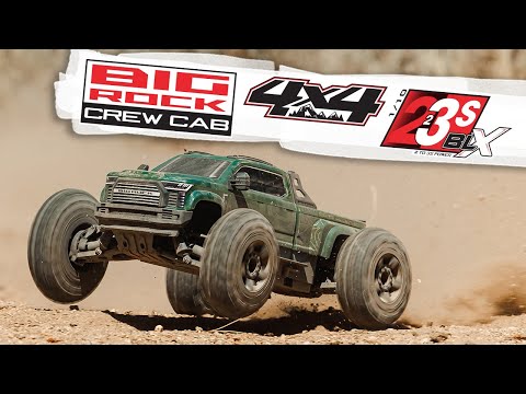 Big Rock 4X4 V4 223S DSC 1/10 RTR Brushless 4WD Monster Truck  w/Spektrum SLT3 2.4GHz Radio