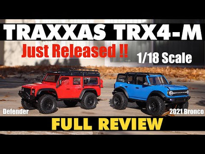 TRX-4M 1/18 Electric Rock Crawler w/Land Rover Defender Body