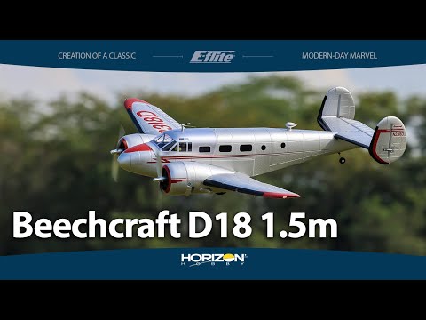 Beechcraft D18 1.5m BNF Basic