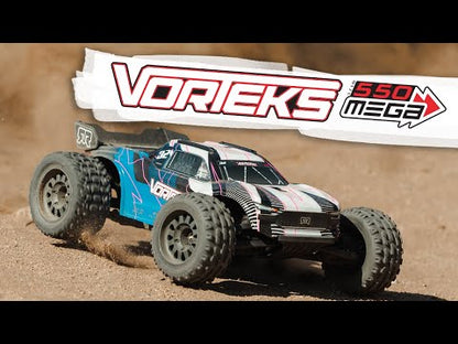 Vorteks 2WD MEGA 550 RTR Brushed 1/10 Off-Road Stadium Truck w/SLT2 2.4GHz Radio, Battery & Charger