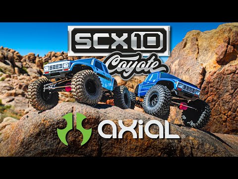 1/10 SCX10 III Coyote 4X4 RTR Brushed Rock Crawler