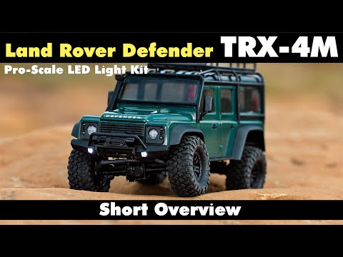 TRX-4M 1/18 Electric Rock Crawler w/Land Rover Defender Body