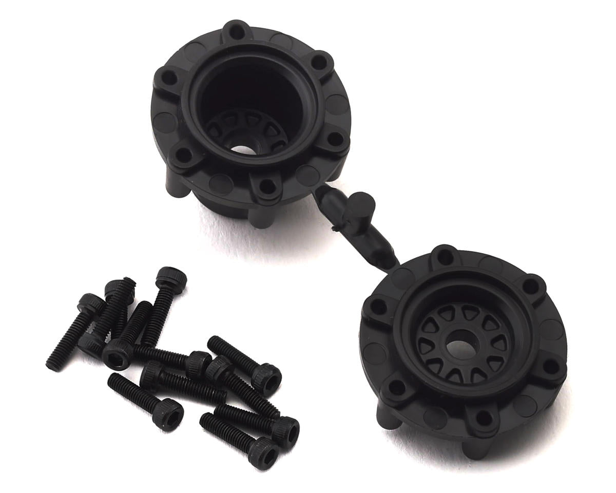 Trencher Low Profile 2.8" Tires w/Raid Rear Wheels (2) (Black) (M2) w/12mm Removable Hex