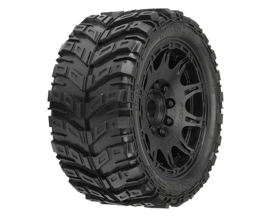 Pro-Line 1/6 Masher X HP Belted Pre-Mounted Monster Truck Tires (Black) (2) w/24mm Hex