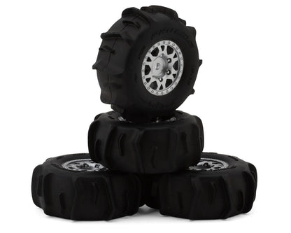 Pro-Line Mojave Grom Dumont Pre-Mounted Tires (Silver) (4) w/12mm Hex