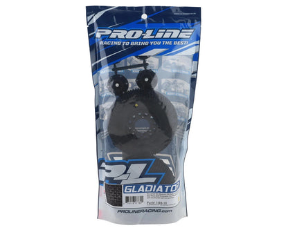 Gladiator SC Tires w/Raid Wheels (Black) (2) (Electric Rear) (M2) w/12mm Hex
