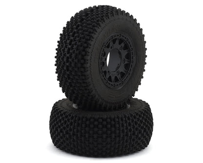 Gladiator SC Tires w/Raid Wheels (Black) (2) (Slash Rear) (M3) w/12mm Hex