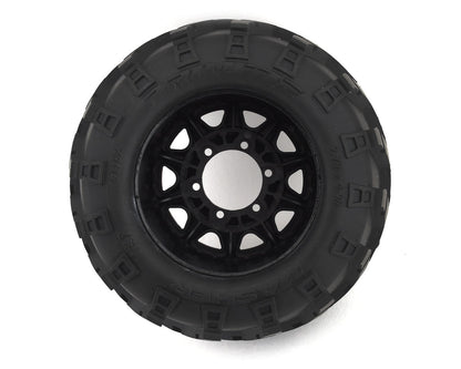 Masher 2.8" Pre-Mounted w/Raid Electric Wheels (2) (Black) (M2) w/Removable Hex