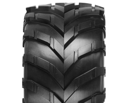 Masher 2.8" Pre-Mounted w/Raid Electric Wheels (2) (Black) (M2) w/Removable Hex