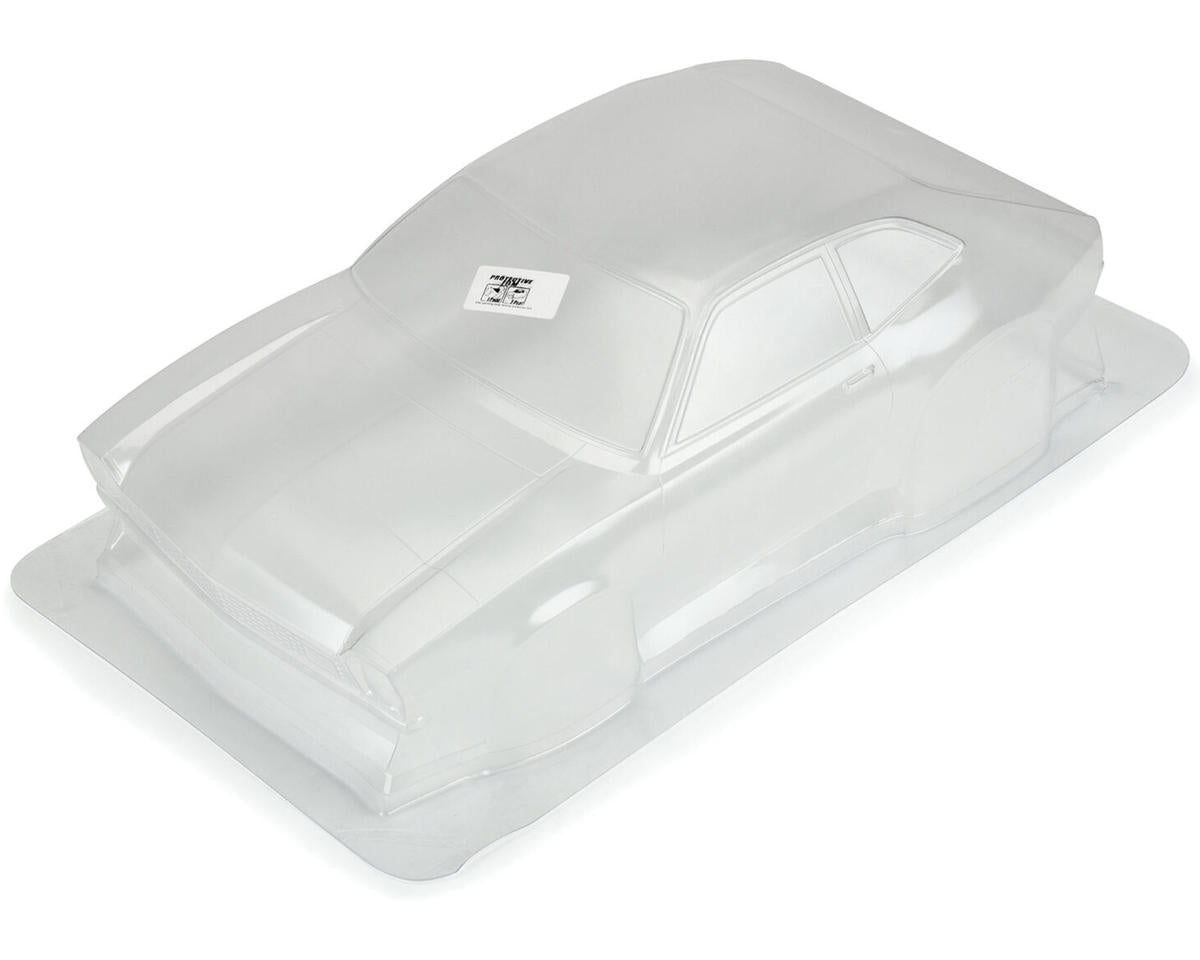 1/10 1972 Ford Pinto Clear Body (11.25" Wheelbase): Buggy Drag Car