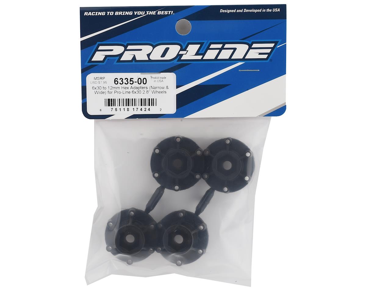 Proline 1/10 6x30 to 12mm Hex Adapters (Narrow & Wide)