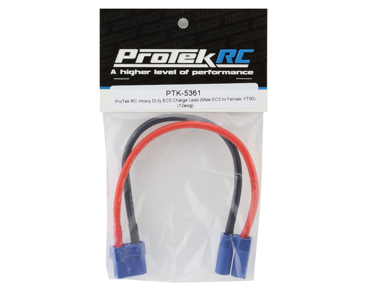 Heavy Duty EC5 Charge Lead (Male EC5 to Female XT90) (12awg)