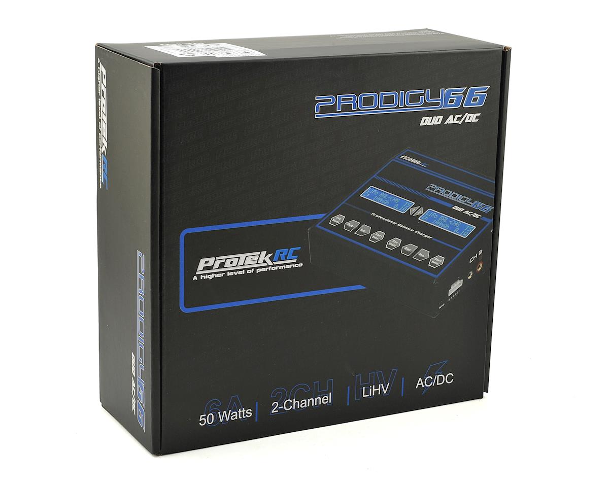 "Prodigy 66 Duo AC/DC" LiHV/LiPo Battery Balance Charger (6S/6A/50W x2)