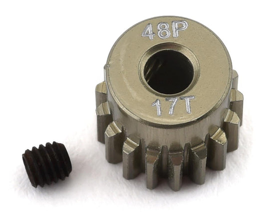 Lightweight Hard Anodized Aluminum Pinion Gear (3.17mm Bore) (17T)