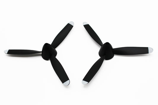 3-Blade Prop with Spinner (2); FW-190 for 400mm version