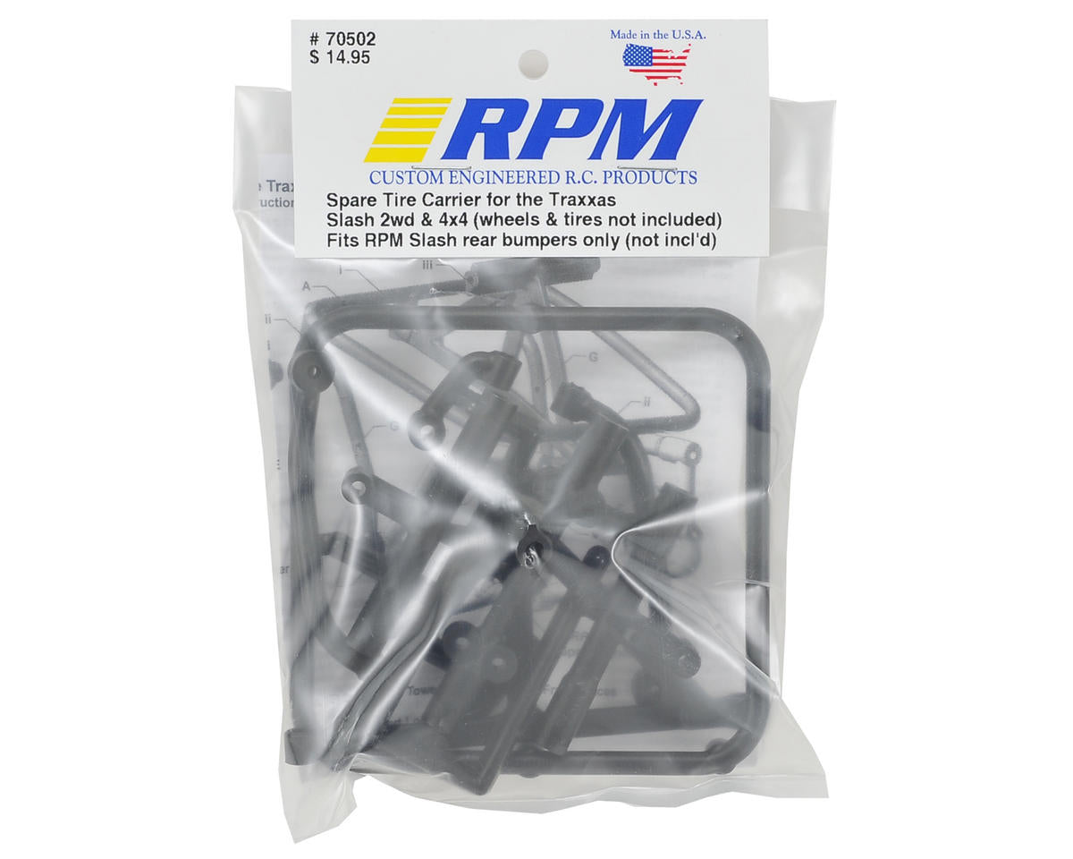 RPM Traxxas Slash Spare Tire Carrier (Black)