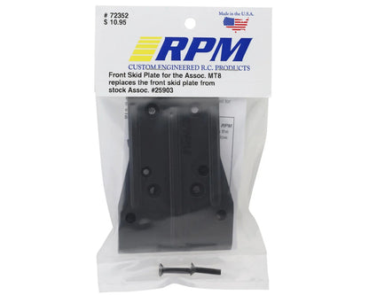 RPM RIVAL MT8 Front Skid Plate (Black)