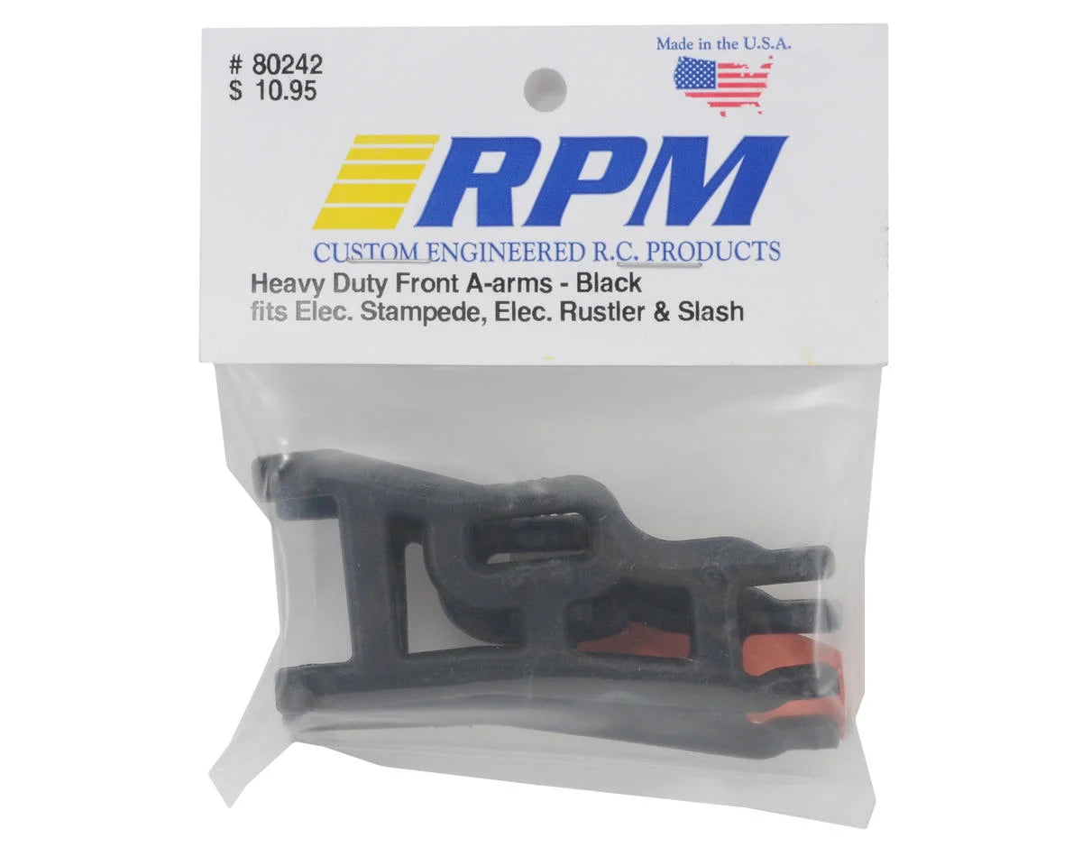 Front A-Arms for Traxxas Rustler/Stampede/Slash (Black) (2)
