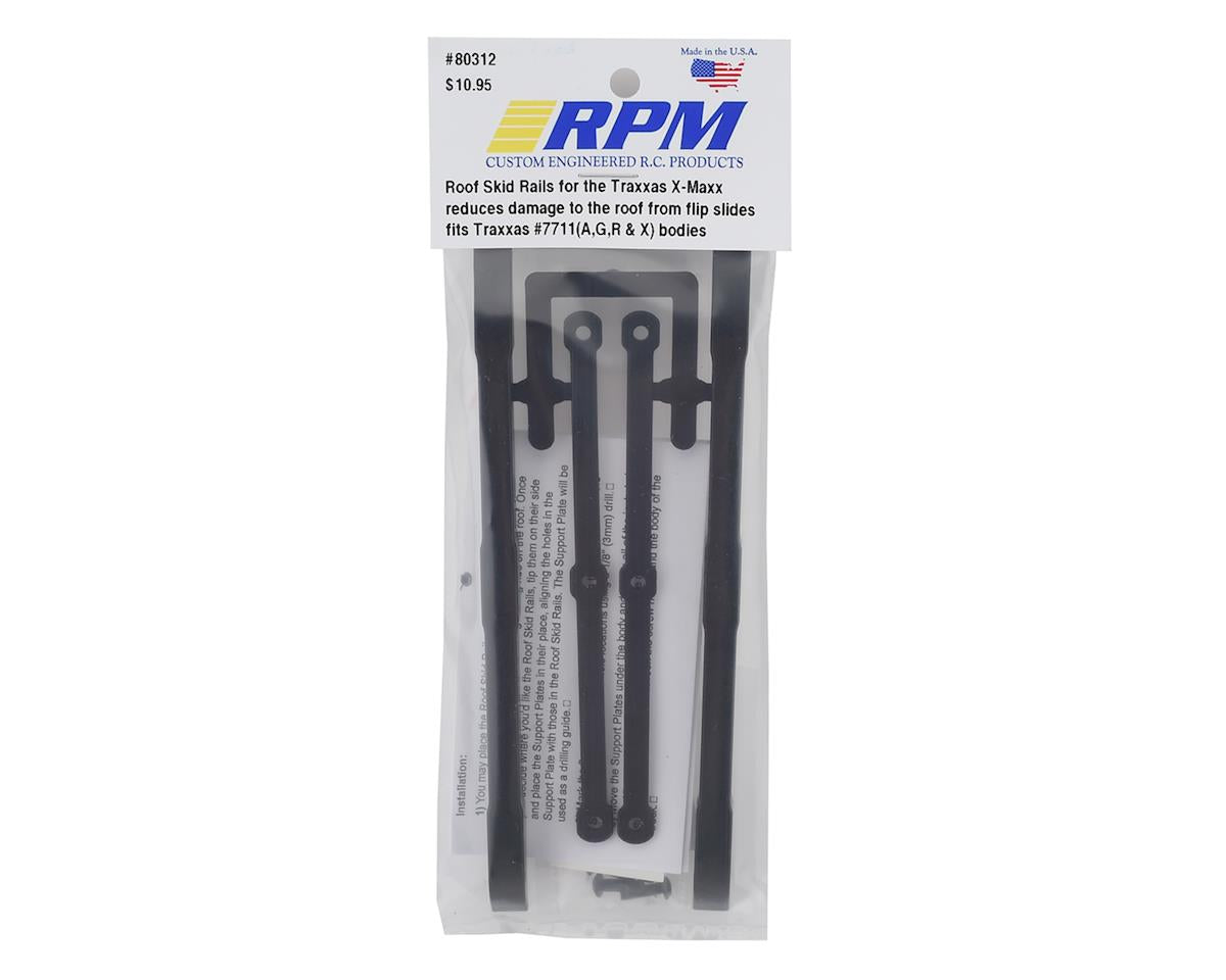 Skip Skid Rails X-Maxx Roof Skid Rails (Black) – Parkflyers RC