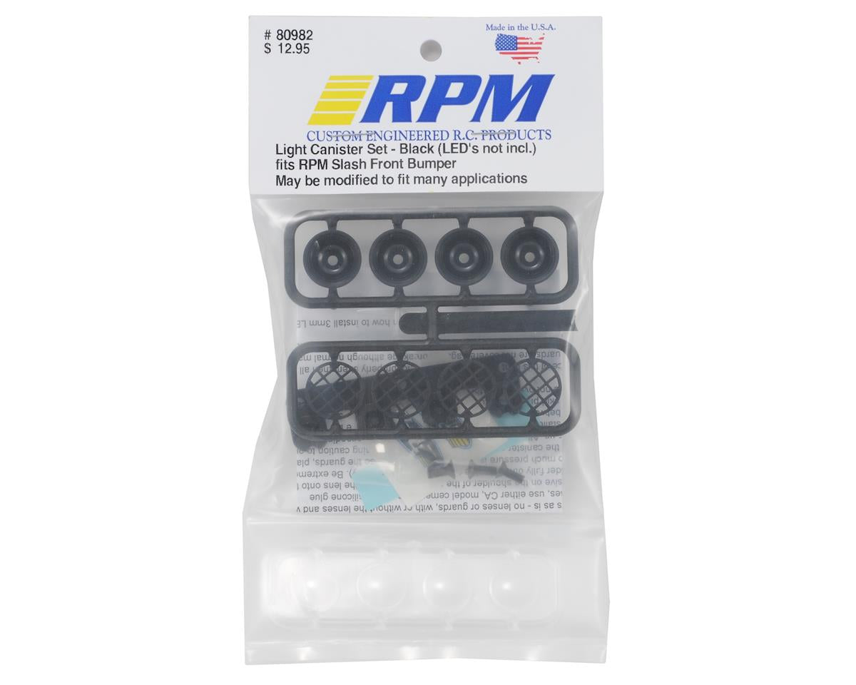 Light Canister Set (Black) (Slash Bumper)