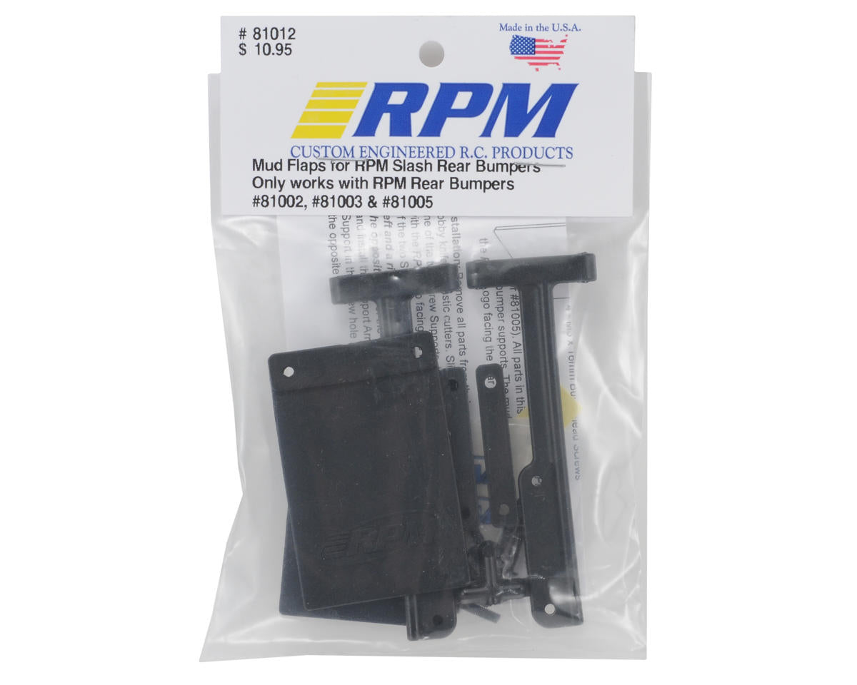 Mud Flaps Traxxas Slash (RPM Bumpers only)
