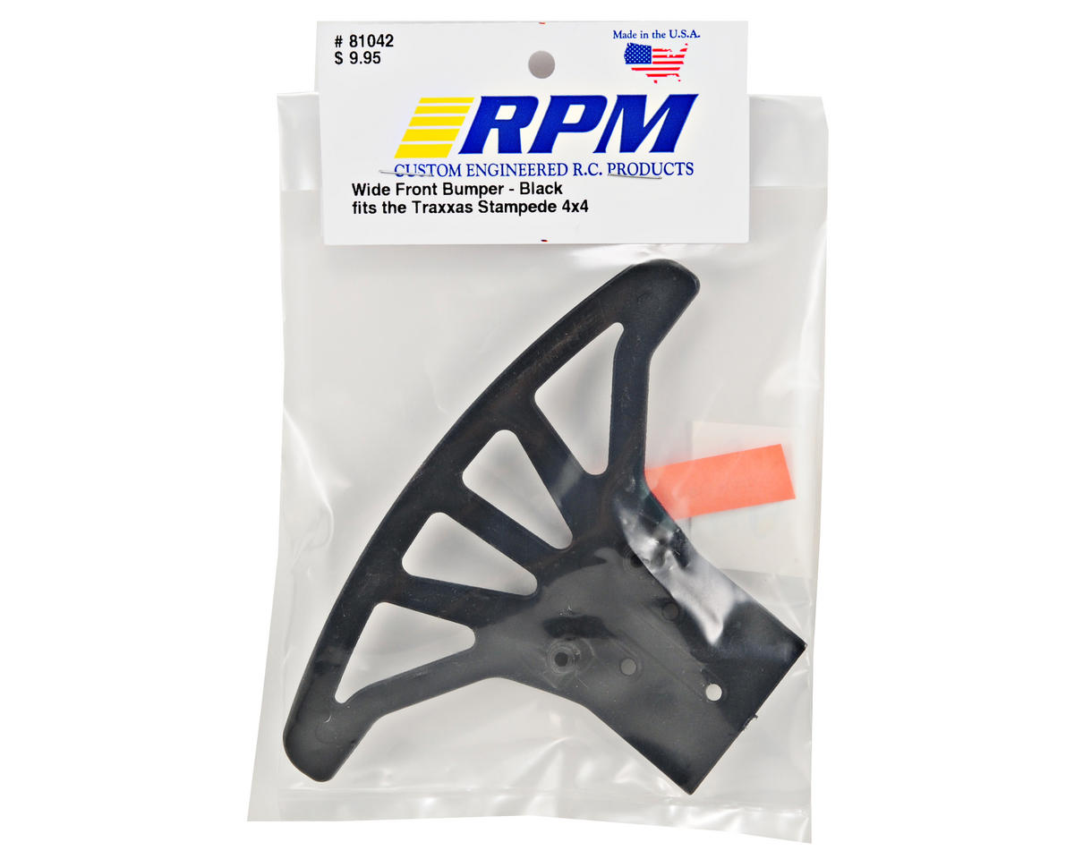 RPM Wide Front Bumper (Black)