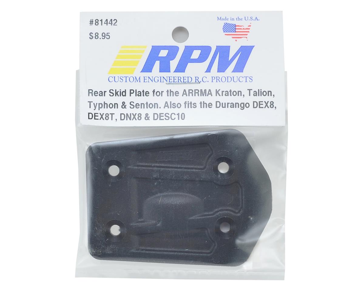 Arrma Kraton/Durango DEX8T Rear Skid Plate Krat/Tal/Typh/Sent Skid Plate 6S