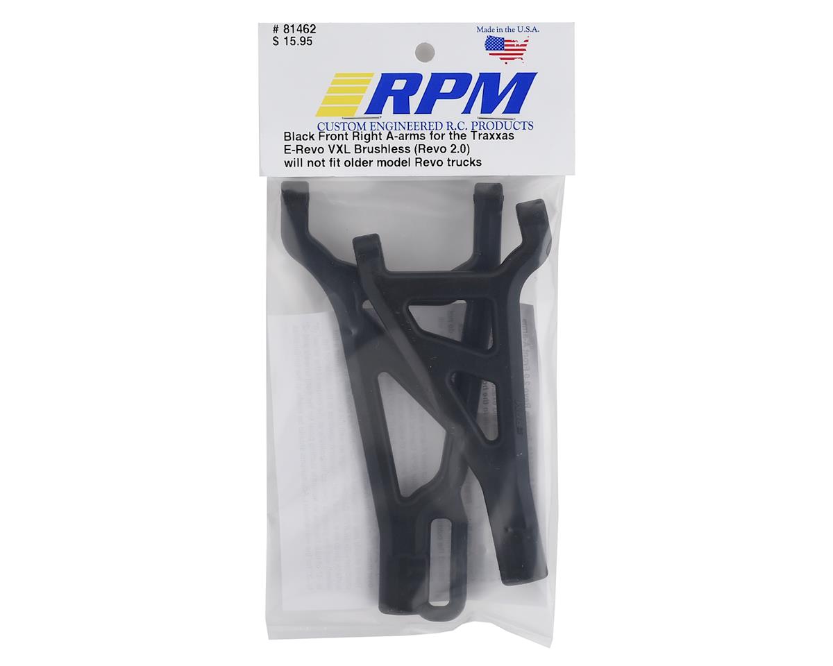 E-Revo 2.0 Front Right Suspension Arm Set (Black)
