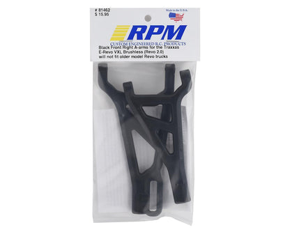 E-Revo 2.0 Front Right Suspension Arm Set (Black)