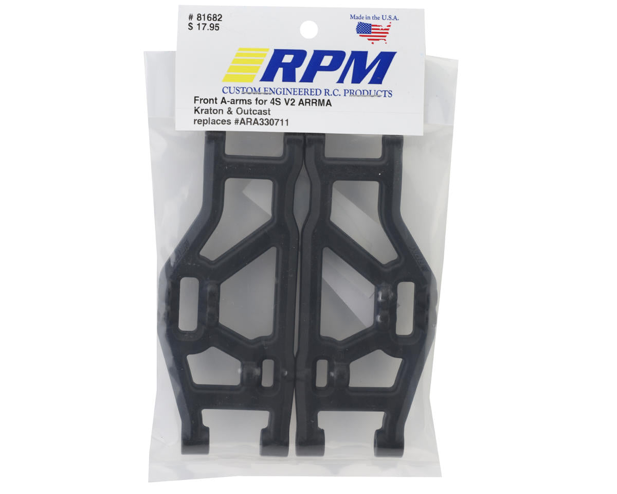 Arrma Kraton/Outcast 4S BLX V2 Front Suspension Arms (2)