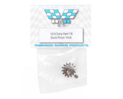 Extra Hard Steel Mod1 Pinion Gear w/5mm Bore (14T)