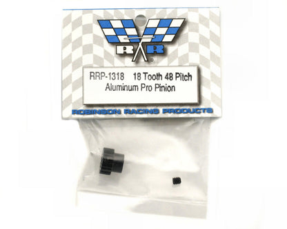 "Aluminum Pro" 48P Pinion Gear (3.17mm Bore) (18T)