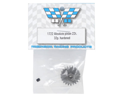Robinson Racing Absolute 32P Hardened Pinion Gear (22T)