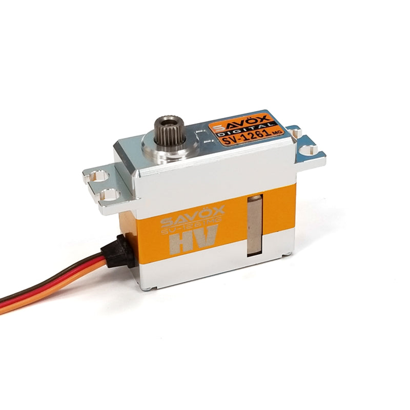 Mini Hi Torque High Voltage Digital Servo 0.095sec / 277oz @ 7.4V