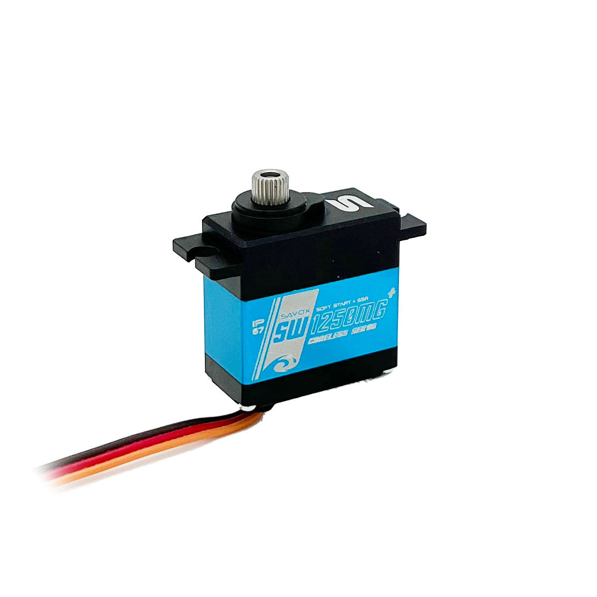 Waterproof Premium Mini Digital Servo with Soft Start 0.10sec / 111.1oz @ 7.4V
