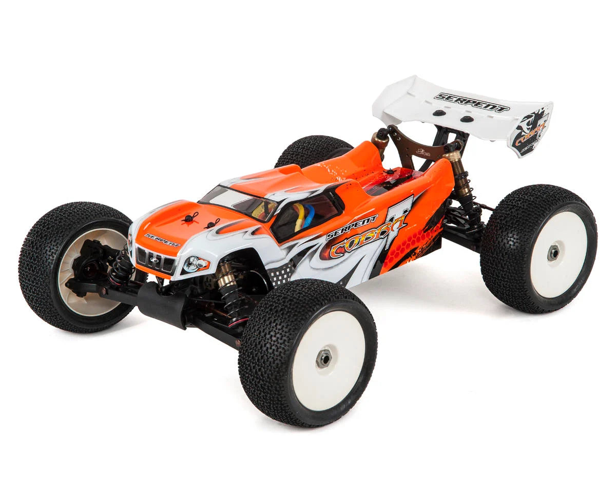 Serpent S811T-E "Cobra E" RTR 1/8 4WD Electric Truggy (Orange) w/2.4GHz Radio