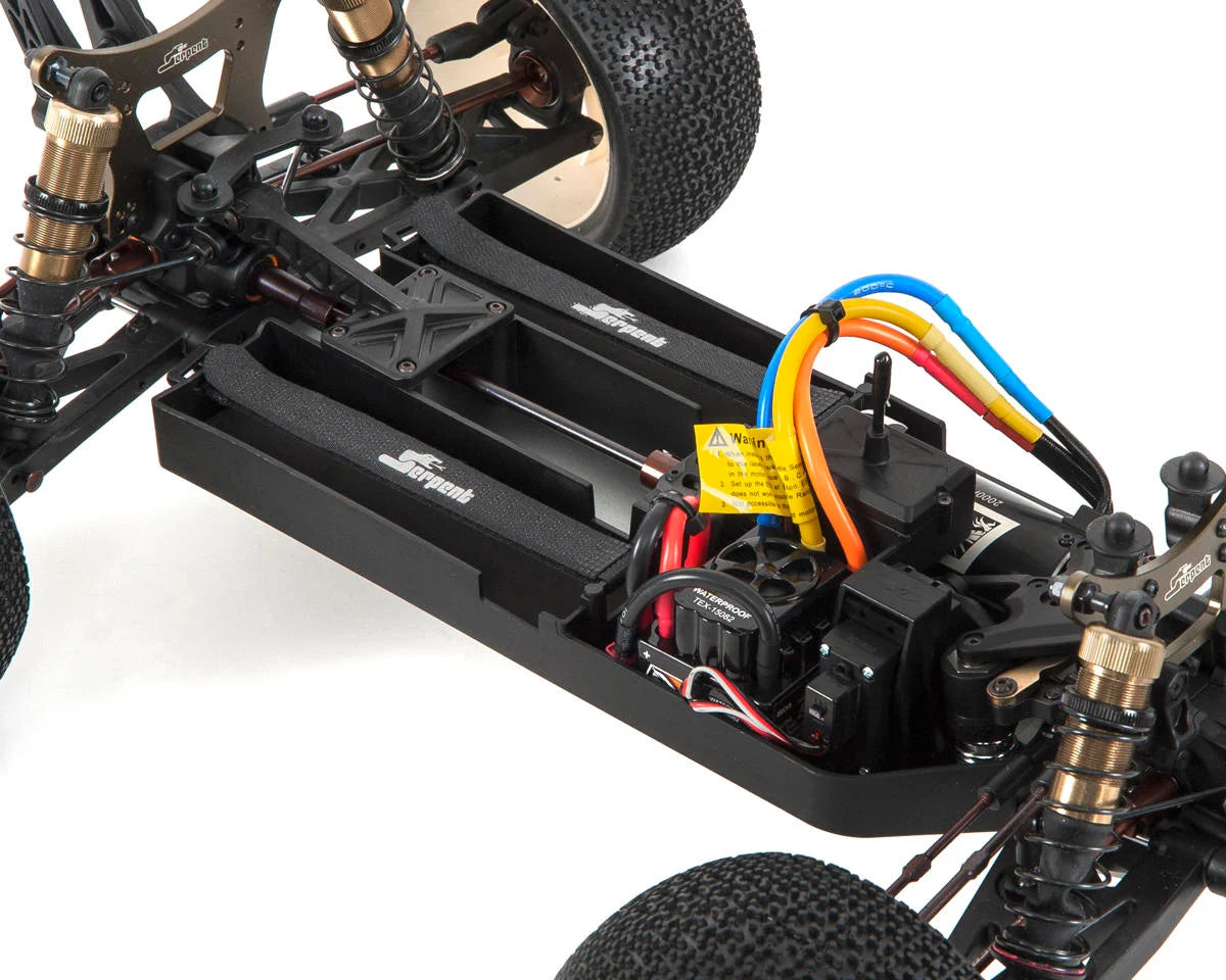 Serpent S811T-E "Cobra E" RTR 1/8 4WD Electric Truggy (Orange) w/2.4GHz Radio