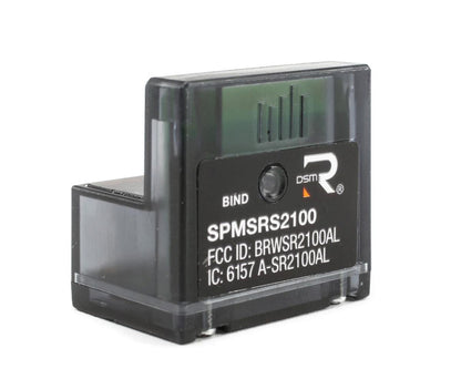 SR2100 Micro 3-Channel DSMR Race Surface Receiver w/Internal Antenna