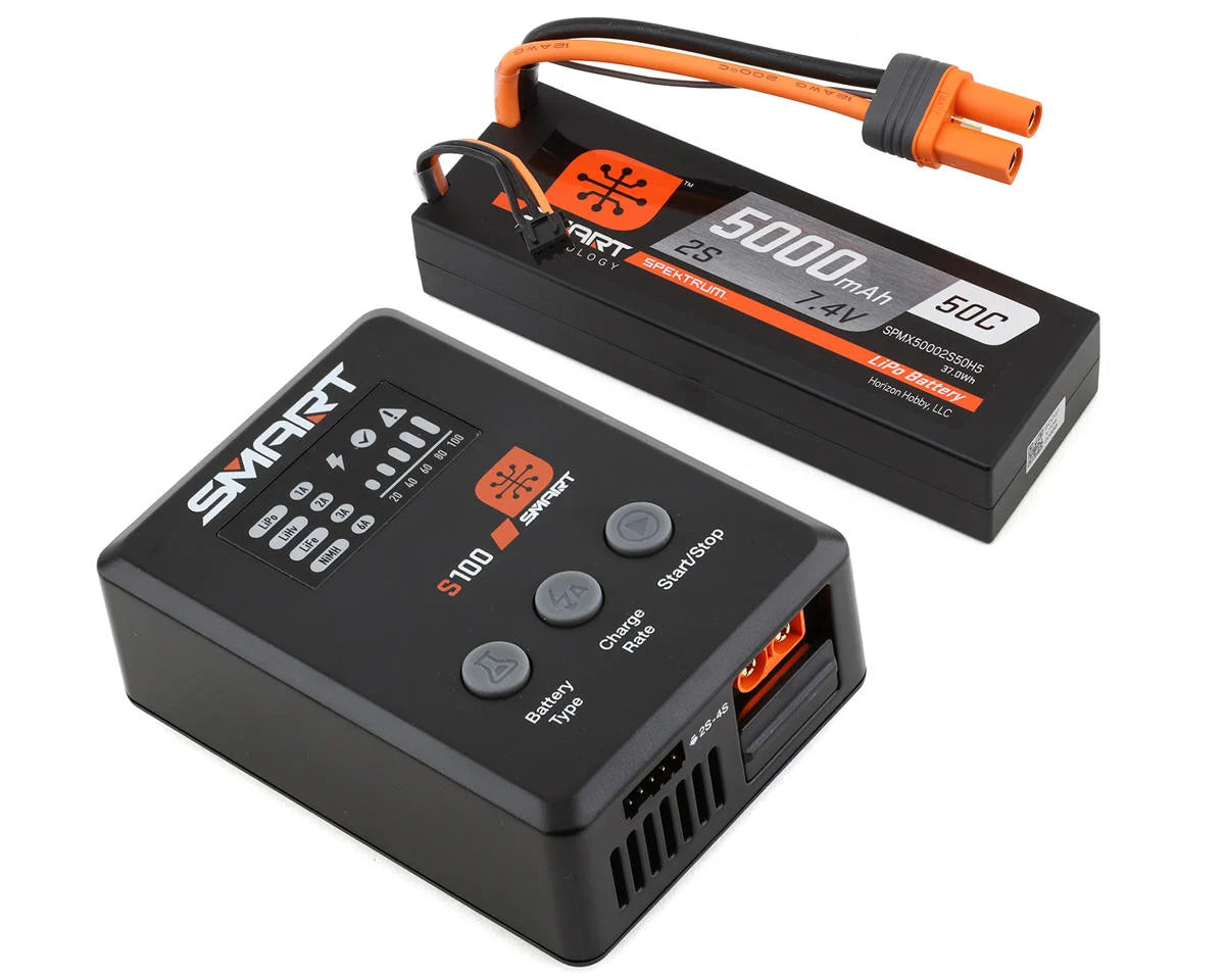 Smart PowerStage Surface Bundle w/2S Smart 50C LiPo Battery (5000mAh) (IC5)