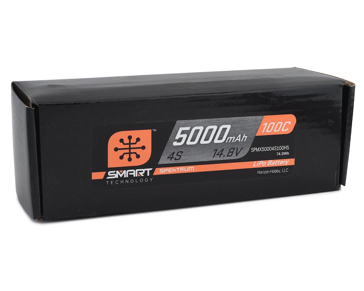 Spektrum RC 4S Smart LiPo Hard Case 100C Battery Pack w/IC5 Connector (14.8V/5000mAh)