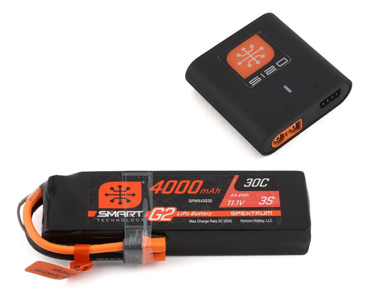 Spektrum RC Smart G2 Powerstage Air Bundle w/3S Smart LiPo Battery (4000mAh)