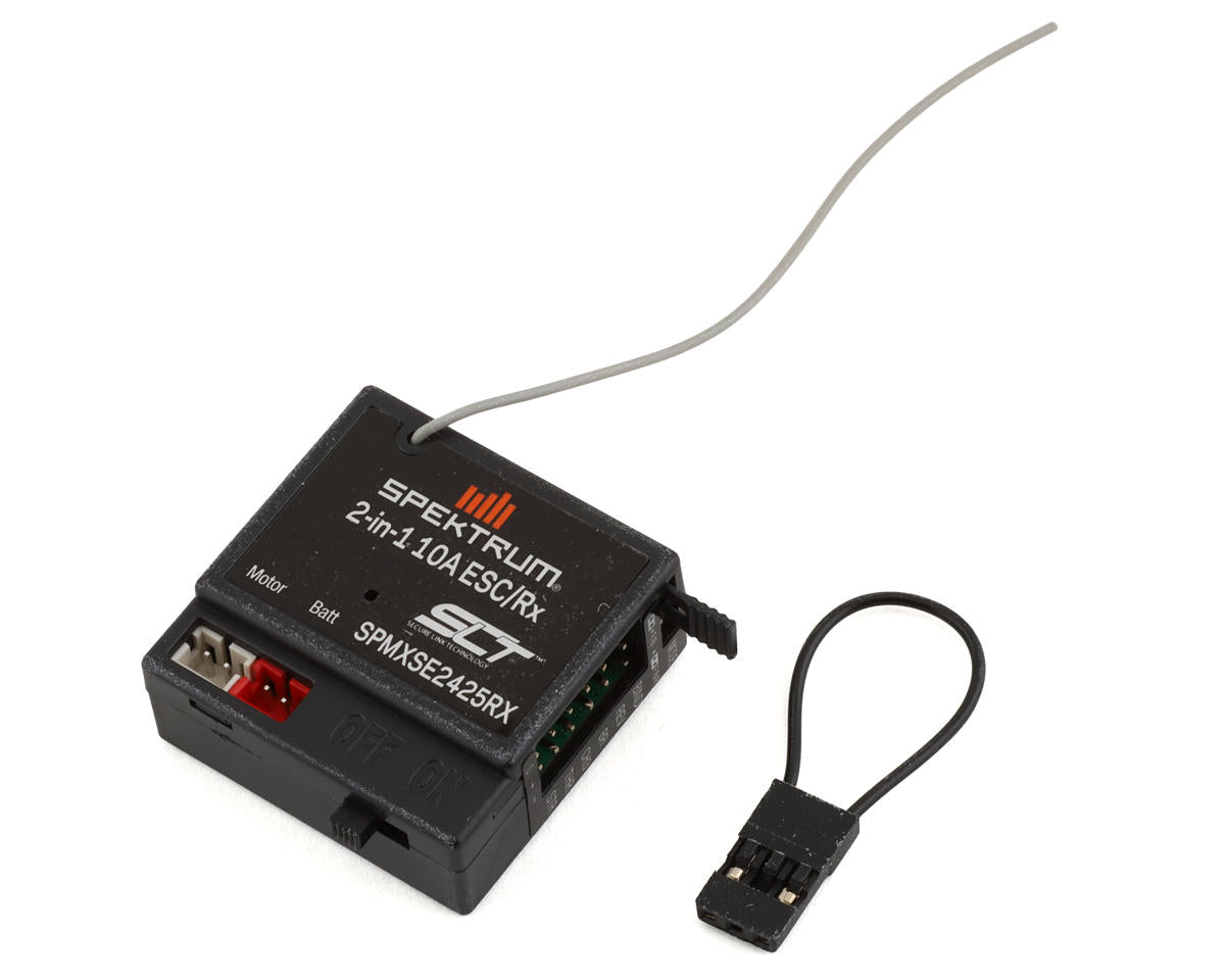 10Amp Brushed 2-in-1 ESC/SLT Receiver Combo