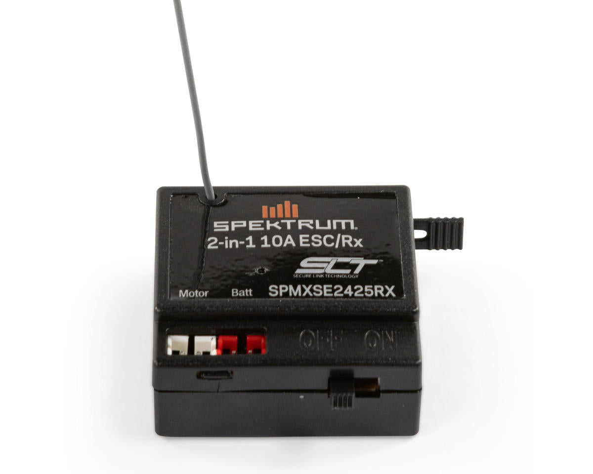 10Amp Brushed 2-in-1 ESC/SLT Receiver Combo