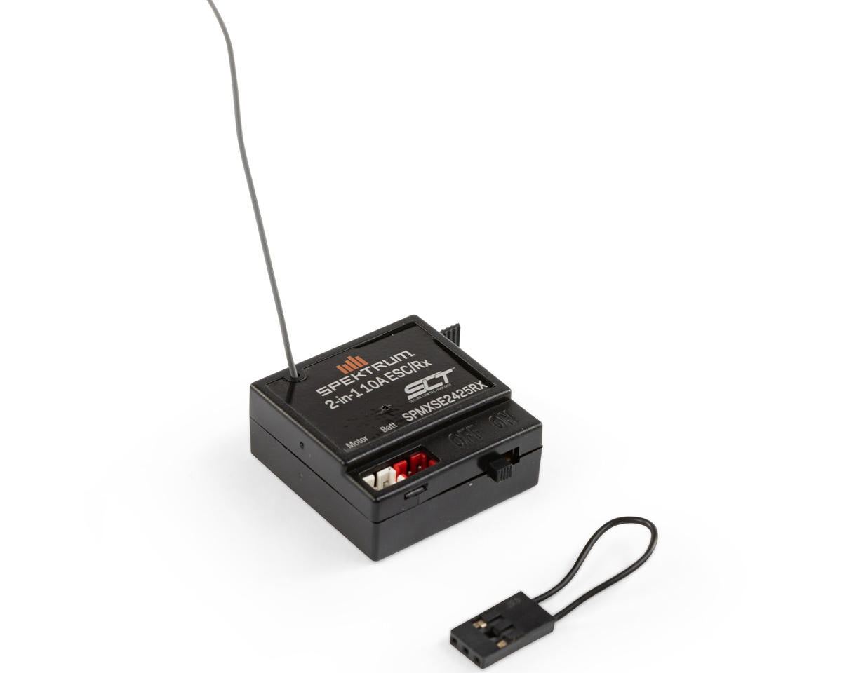 10Amp Brushed 2-in-1 ESC/SLT Receiver Combo