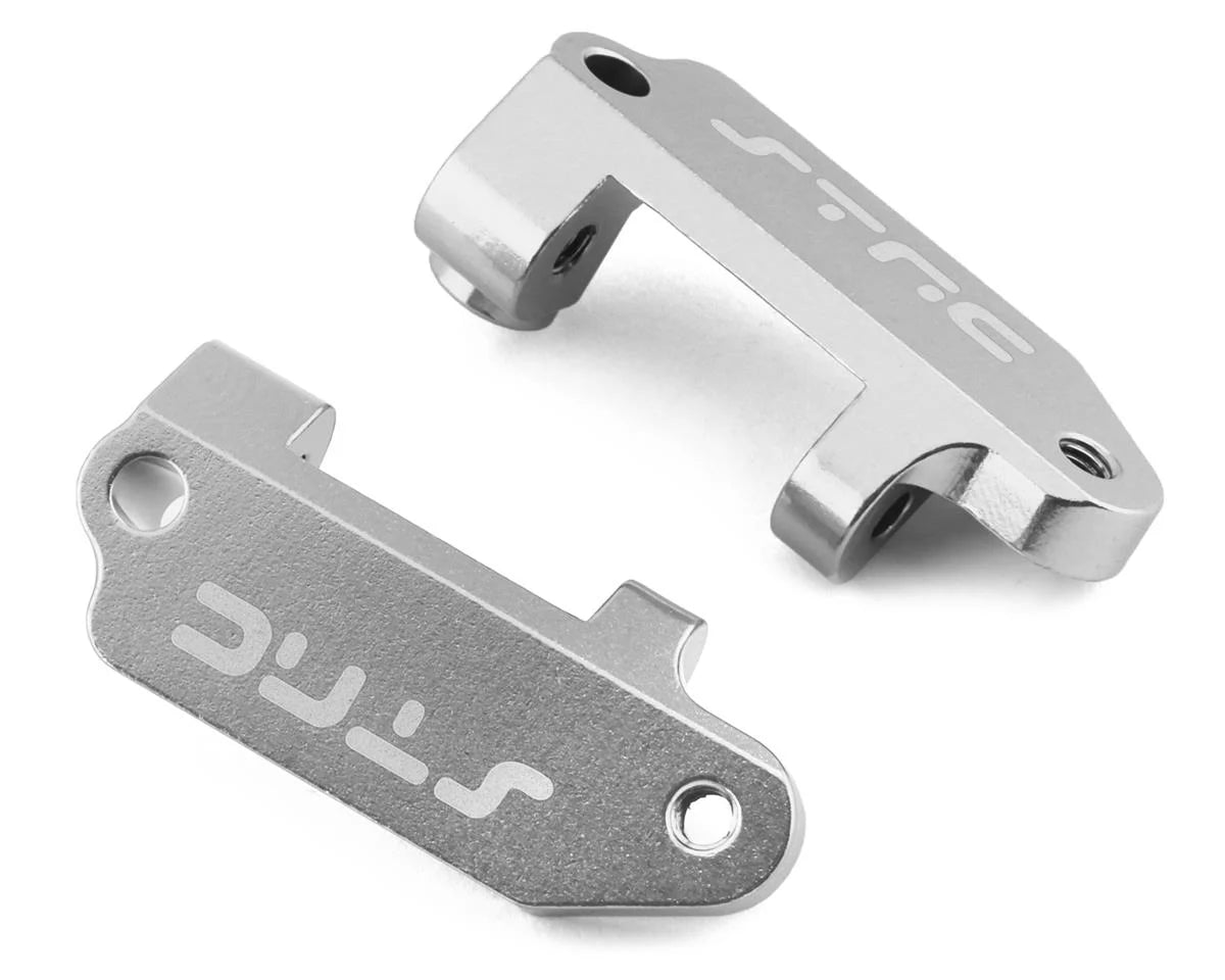 Aluminum Caster Blocks for Traxxas Drag Slash (2) (Silver)