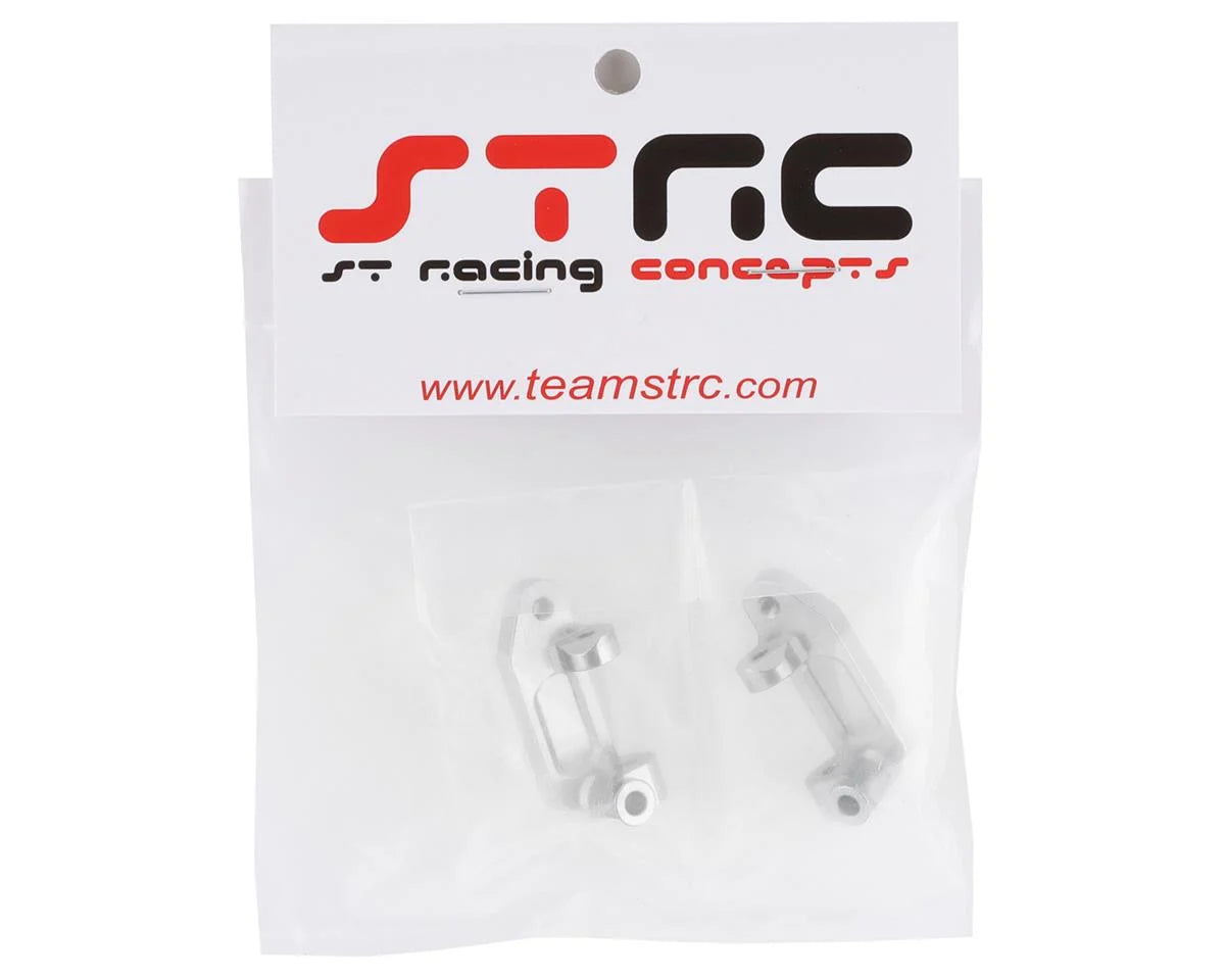 Aluminum Caster Blocks for Traxxas Drag Slash (2) (Silver)