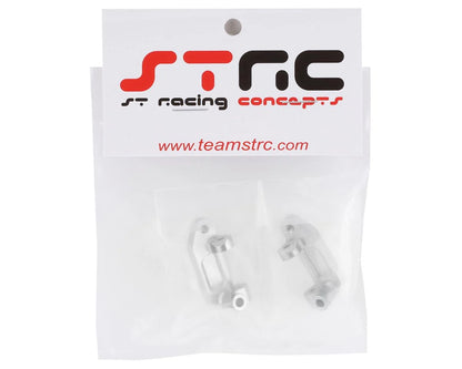 Aluminum Caster Blocks for Traxxas Drag Slash (2) (Silver)