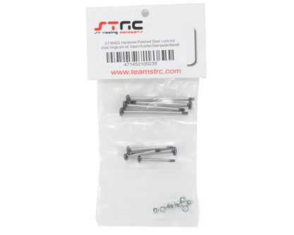 ST Racing Concepts Polished Steel Hinge Pin for Traxxas Slash w/Lock Nuts (Silver)