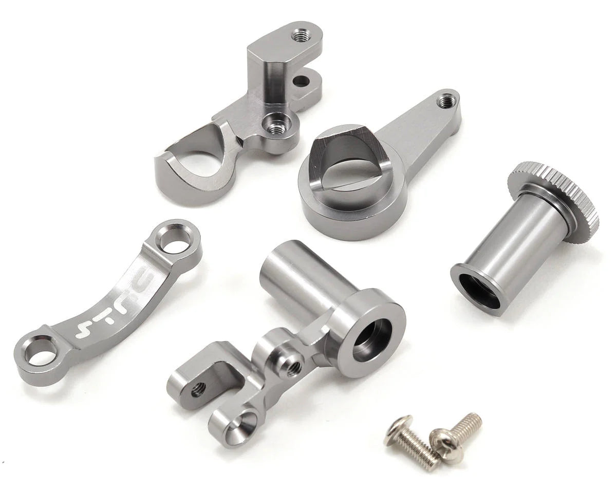 HD Aluminum Steering Bellcrank Set for Traxxas Slash (Gun Metal)